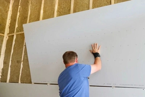 Drywall work by EUNEQ Construction Corp